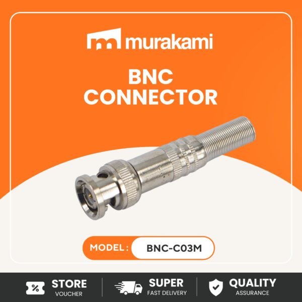 OCS (BNC-C03M) For Resilient Installation Essential BNC CONNECTOR