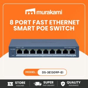Hikvision Switch (DS-3E1309P-EI) For Spectacular 8 Port Fast Ethernet Smart POE Switch