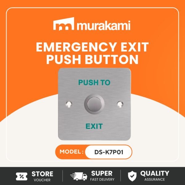 Hikvision (DS-K7P01) for Better Access Control Exit & Emergency Button
