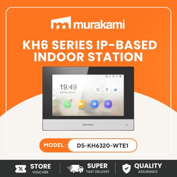 Hikvision (DS-KH6320-WTE1) for Better IP Video Intercom