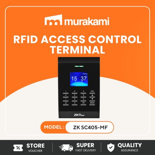 Access Control (ZK SC405-MF) for Secure RFID Access Control Terminal with PIN & USB Management