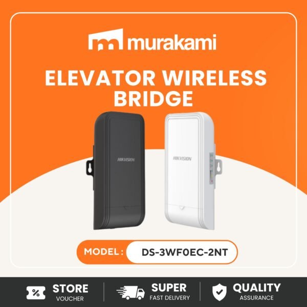 Hikvision (DS-3WF0EC-2NT) for Best Outdoor Wireless Bridge Kit 300Mbps Point to Point CCTV Network Solution