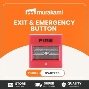 Hikvision Access Control (DS-K7PEB) For Top-notch Exit & Emergency Button