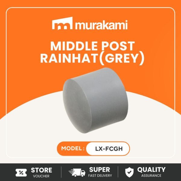 Secure Fence (LX-FCGH) For No.1 Protective And Well-Build Middle Post Rainhat(Grey)