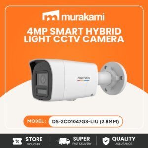 Hikvision (DS-2CD1047G3-LIU) (2.8mm) for Better Smart Hybrid Light CCTV Camera (4MP)