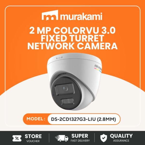 Hikvision (DS-2CD1327G3-LIU) (2.8mm) for Best Smart Surveillance Camera with Human Detection