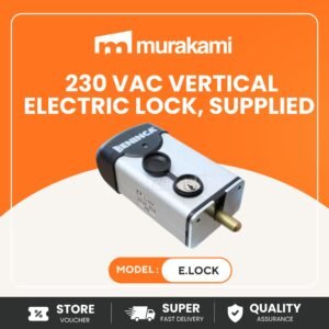 Gate Accessories (E.LOCK) A Outstanding And Strong 230 Vac vertical electric lock, supplied with counterplate.