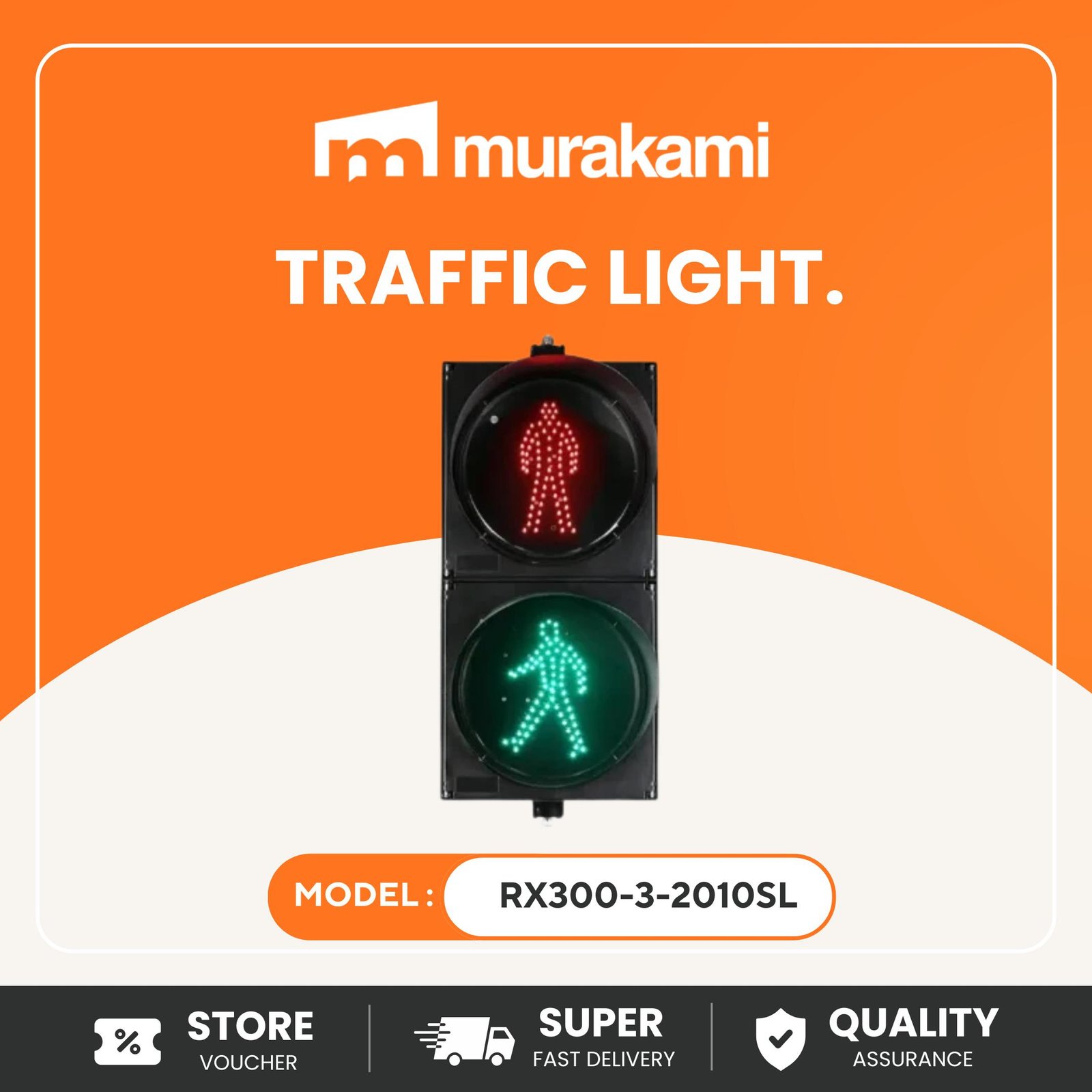 Hikvision Traffic lights (RX300-3-2010SL)