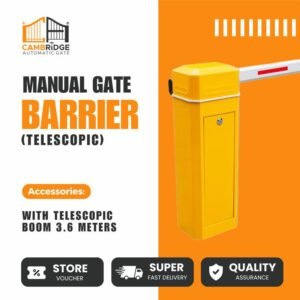 Cambridge Manual (Telescopic) for Better Road Barrier for Parking & Access Control