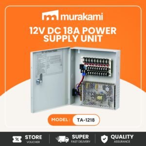 Reliable OCS (TA-1218) 12V DC 18A Power Supply Unit for Better Performance