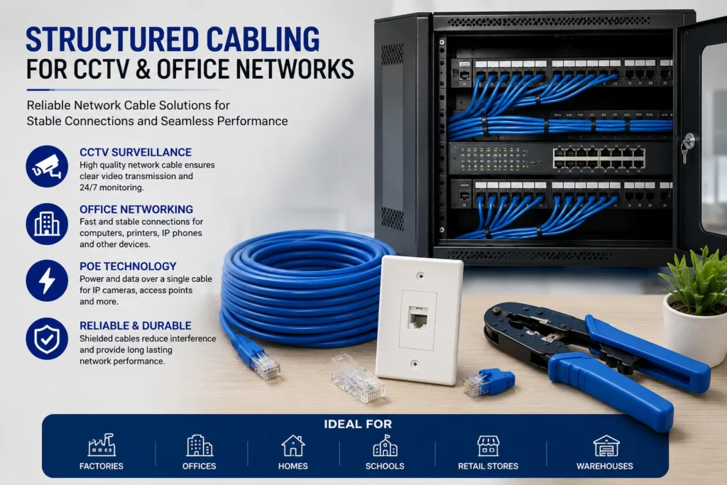 network cable cctv 