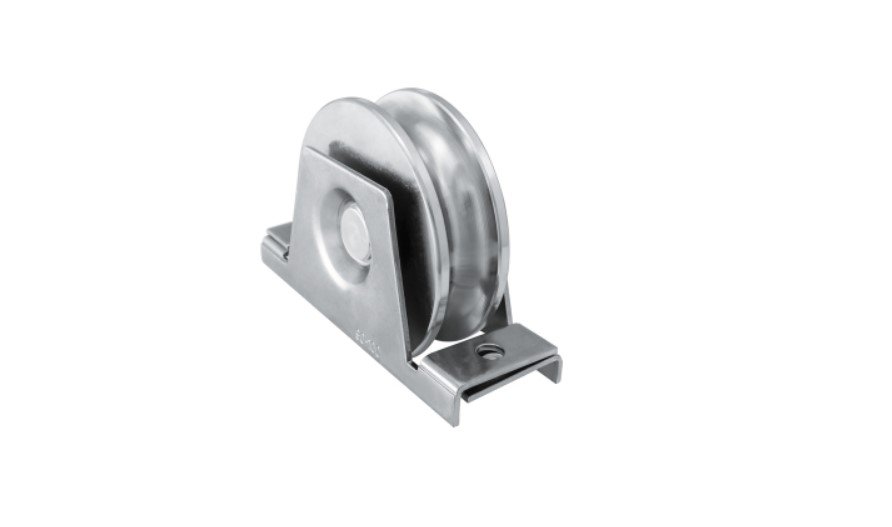 Hi Motion (113.100) – Best Galvanized Wheel with Internal Support, Half-Round Groove & Dual Bearing Design for Smooth Movement Solutions