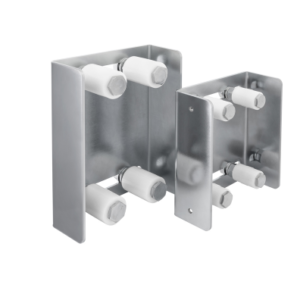 Hi Motion (203.3) – Best Guide Plate with 4 Rollers for Sliding Gate Systems with Long Slot Iron Post Installation Support