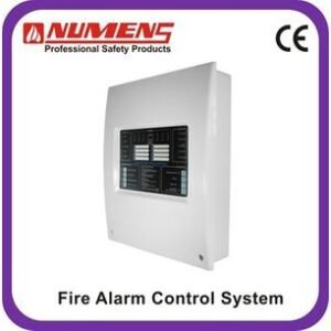Numens (4002-01) – Best Non-Addressable Fire Alarm Control Panel with 16 Zone Support, Plastic Enclosure & White Design
