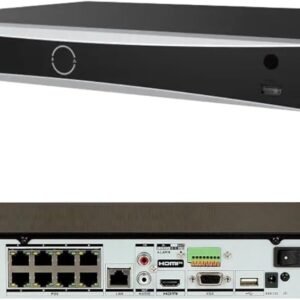 Hikvision (DS-7608NXI-K2/8P (C)) – Best 8 Channel AcuSense 4K NVR with 8 PoE Ports and Advanced AI Detection Technology
