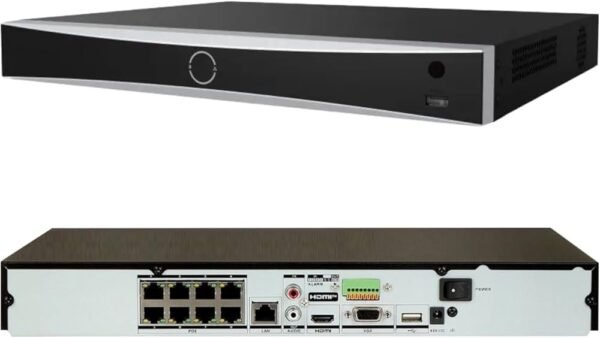 Hikvision (DS-7608NXI-K2/8P (C)) – Best 8 Channel AcuSense 4K NVR with 8 PoE Ports and Advanced AI Detection Technology