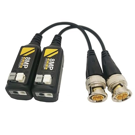 OCS (HM-953 (press-fit , pigtail)) – Best Passive Video Balun for CCTV Camera Video Transmission & Easy Installation - Image 3