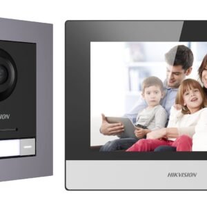 Hikvision (DS-KIS602) – Best IP Video Intercom Bundle with Smart Door Station & Secure Access Communication Solution