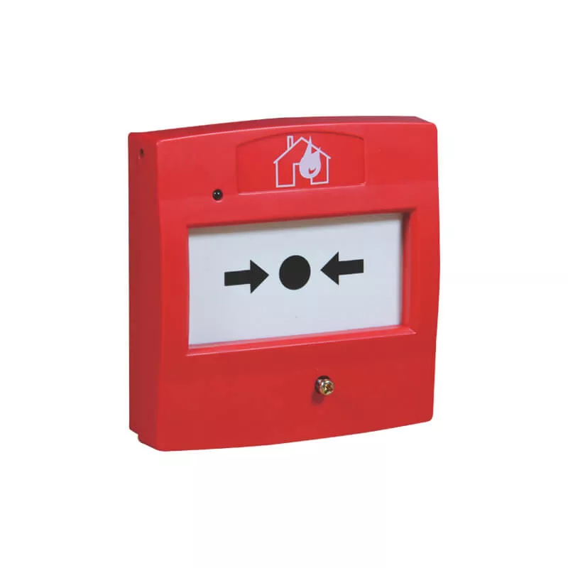 Numens (460-002) for Best Non-Addressable Manual Call Point (MCP) with LED Indicator & 0/470Ω EOL for Fire Alarm Systems