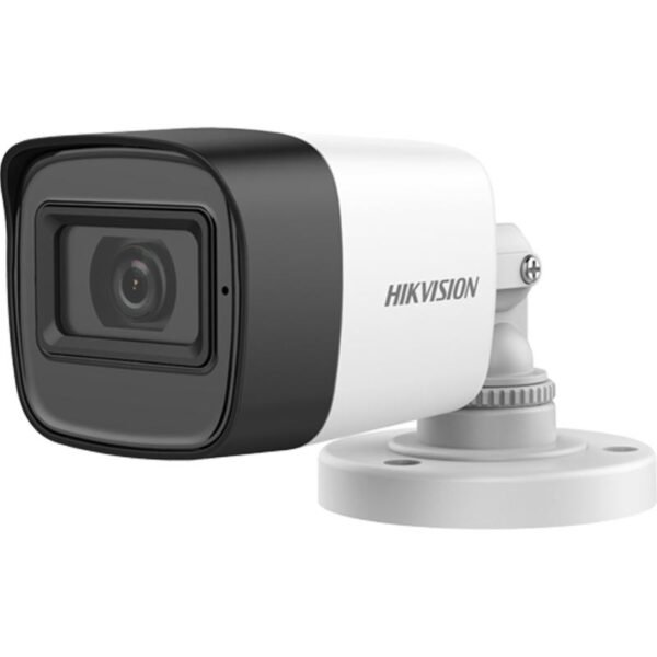 Hikvision (DS-2CE16H0T-ITPFS 2.8mm) for Best 5MP Turbo HD Bullet Camera with Smart IR & Built-in Audio Technology