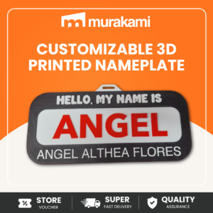 Customized 3D Printed Name Tag