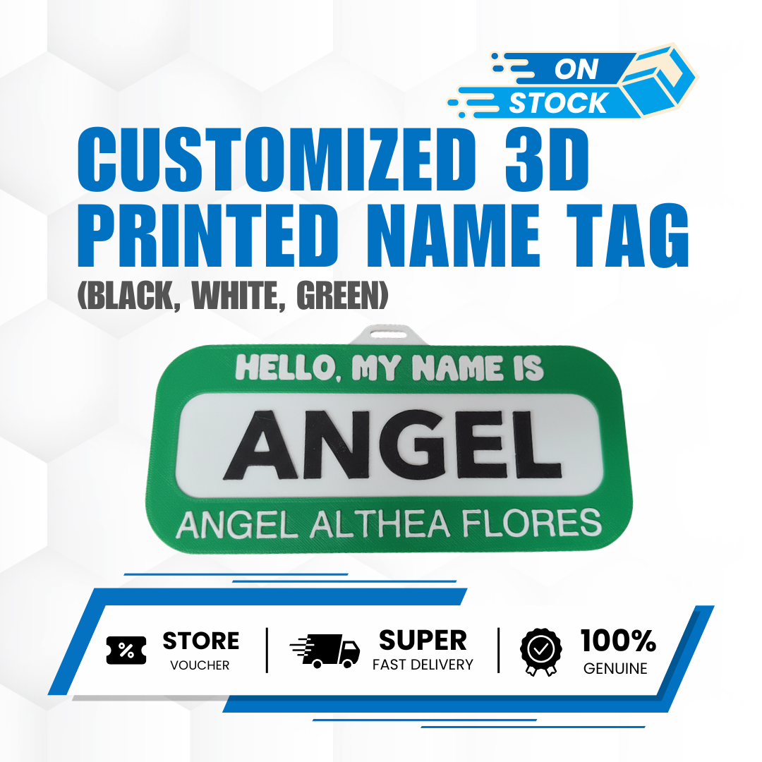 Customized 3D Printed Name Tag - Image 3