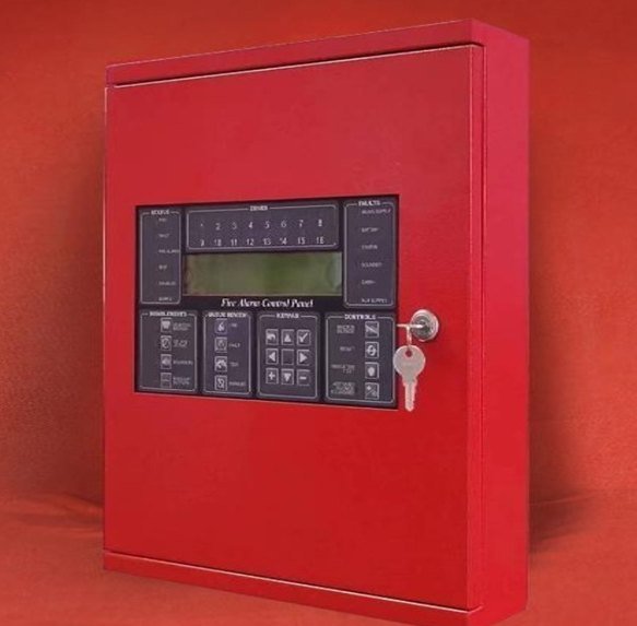 Numens (4004-08) – Best Non-Addressable Fire Alarm Control Panel with 16 Zone Support, Metal Enclosure & LCD Display - Image 2