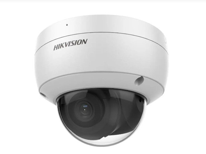 Hikvision (DS-2CD3143G2-IU 4mm) – 4MP IP Dome Camera with IR Night Vision & Audio Support