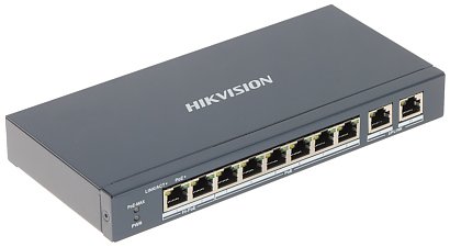 Hikvision (DS-3E1310HP-EI) – High-Performance 10-Port PoE Switch for Advanced CCTV & Network Surveillance Systems