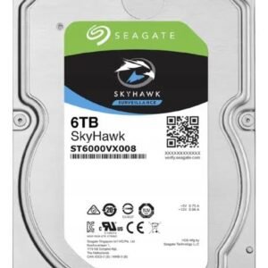 Hikvision (ST6000VX008 6TB) – Best Seagate SkyHawk Surveillance Hard Drive for CCTV DVR/NVR Systems with 24/7 Video Recording Technology