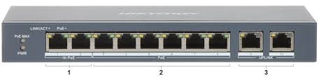 Hikvision (DS-3E1310HP-EI) – High-Performance 10-Port PoE Switch for Advanced CCTV & Network Surveillance Systems - Image 2