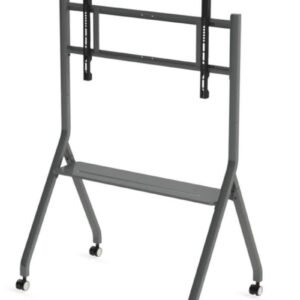 Hikvision (DS-D5ABKY3-SL) – Best Mobile Bracket for 55-75 Inch Displays with Durable Design & Easy Movable Installation Support