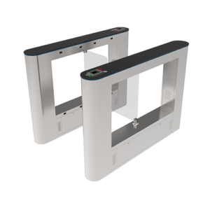 ZKTeco (SBTL5011) Single Lane Swing Barrier Turnstile | RFID Access Control Gate with Built-in Controller
