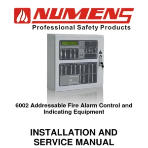 Numens (6002-01) – Best 2-Loop Addressable Fire Alarm Control Panel Expandable to 4 or 6 Loops