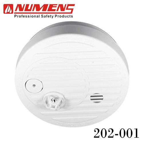 Numens (202-001) – Best Smoke & Heat Alarm with 9V Battery and Built-in Sounder