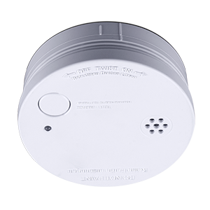 Numens (205-003) – Best Smoke Alarm with 3V User-Replaceable 10-Year Lithium Battery for Reliable Fire Detection