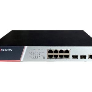 Hikvision (DS-3E2510P B) 10-Port Gigabit Fully Managed PoE Switch