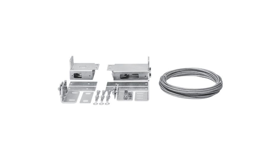 Hi Motion (280.B11) – Galvanized Basic Kit for Bottom Mounting Gate Accessories with Durable Installation Support