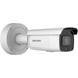Hikvision (DS-2CD2686G2-IZSU/SL) 8MP AcuSense Motorized Varifocal Bullet Network Camera with Active Deterrence & Two-Way Audio