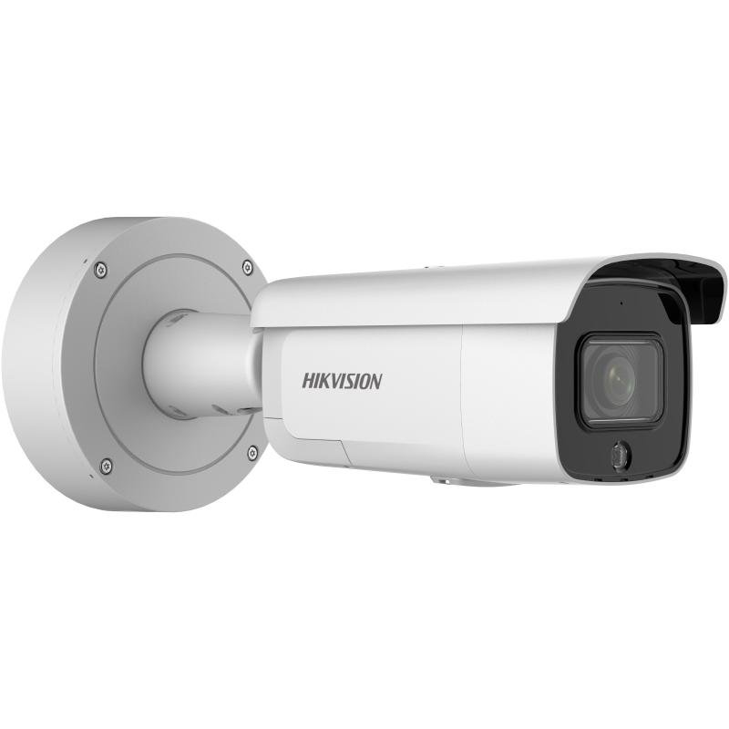 Hikvision (DS-2CD2686G2-IZSU/SL) 8MP AcuSense Motorized Varifocal Bullet Network Camera with Active Deterrence & Two-Way Audio