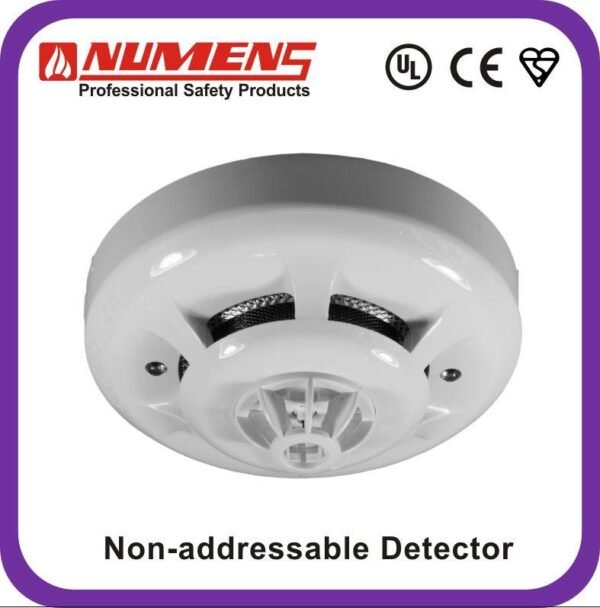 Numens (403-001) – Best Non-Addressable 2-Wire Smoke/Heat Detector for Conventional Fire Alarm Systems