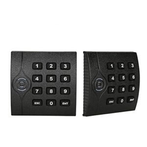 ZKTeco (KR202M) (IC W34) – 13.56MHz MIFARE IC Card Reader with Keypad & Wiegand 34 Interface
