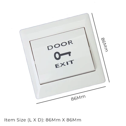 ZKTeco (EX-802) – Plastic Exit Button - Image 2