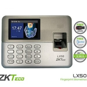 ZKTeco (LX50 with SSR) – Fingerprint Time Attendance Terminal with Self-Service Recorder