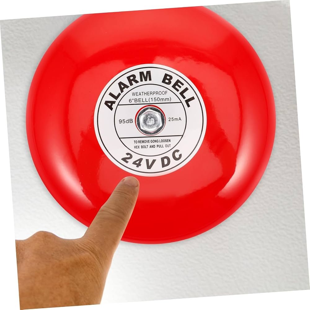 Numens (440-003) – Best 24V 2-Wire Weatherproof Alarm Bell (150mm) for Non-Addressable Fire Alarm Systems - Image 3