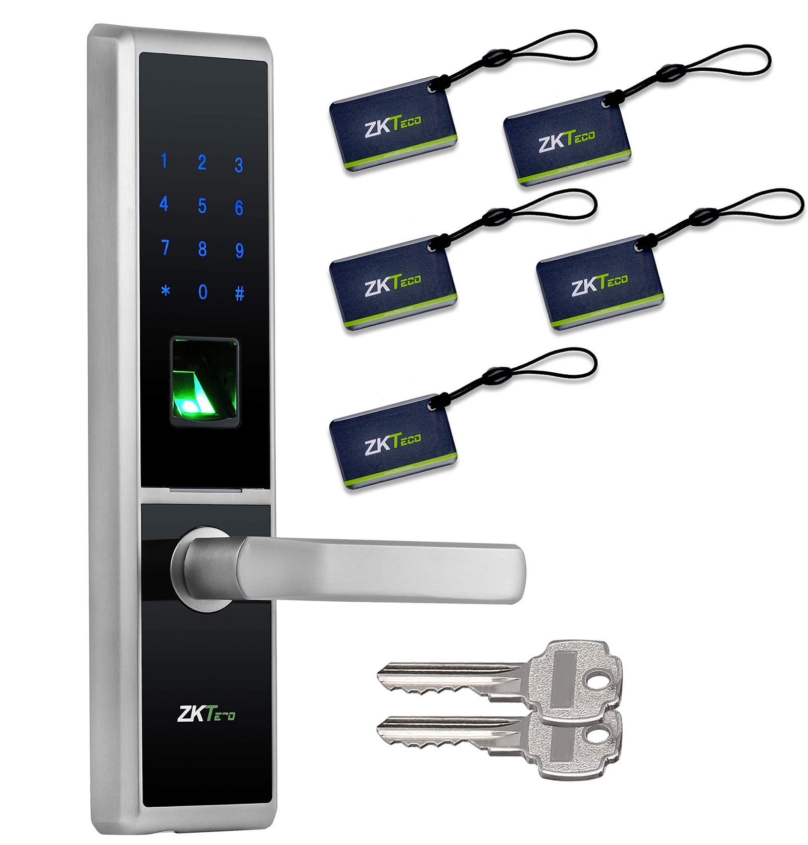 ZK (TL100 (L)) – Smart Fingerprint Door Lock with Multi-Access Authentication