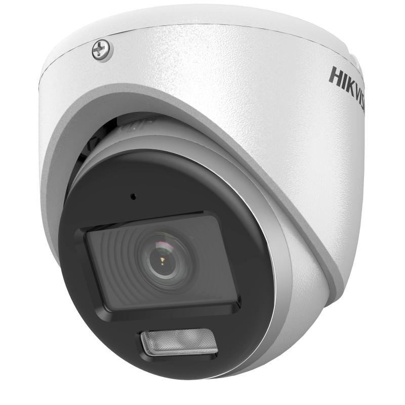 Hikvision (DS-2CE70KF0T-LMFS) 3K ColorVu Smart Hybrid Light Fixed Turret Camera with Built-in Microphone - Image 4