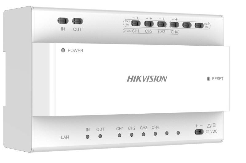 Hikvision (DS-KAD706Y-SP) 2-Wire IP Distributor for Video Intercom Systems - Image 2