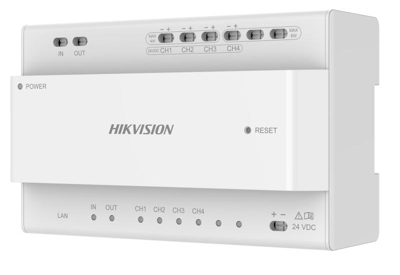 Hikvision (DS-KAD706Y-SP) 2-Wire IP Distributor for Video Intercom Systems - Image 3