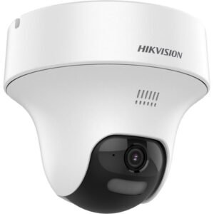 Hikvision (DS-2CE70K0T-PTLTS) 3K Smart Hybrid Light Fixed PT Turret Camera with Two-Way Audio